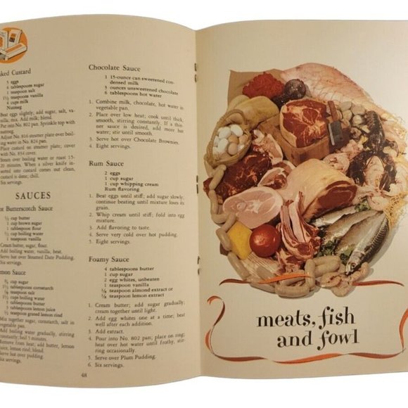 VTG Cookbooks Wear-Ever New Method 1953 Festive Foods 1991 Regal Royal Diamond - Picture 9 of 16